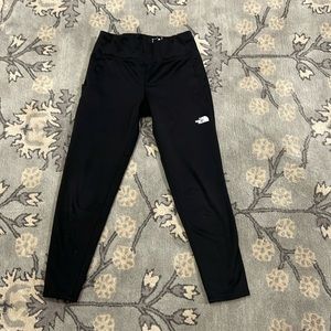 The North Face Black Kids Performance Leggings with Logo